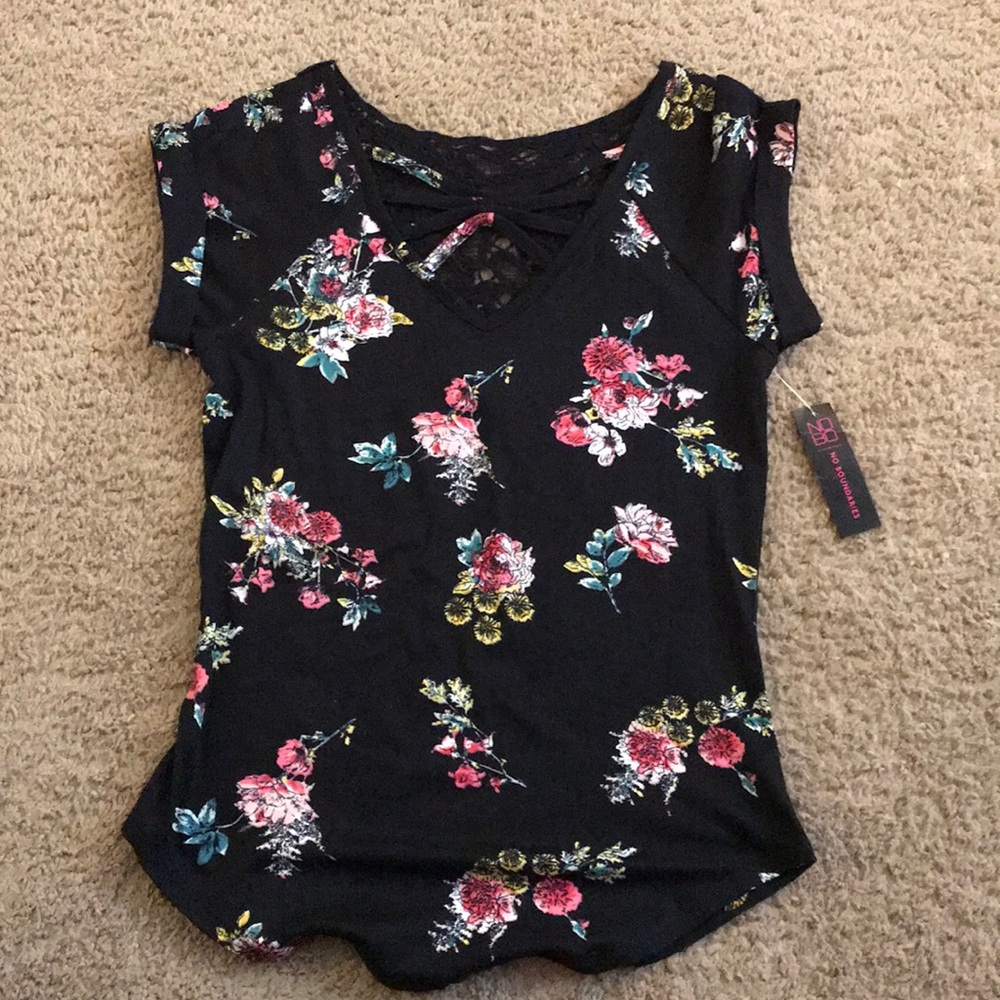 Floral print shirt